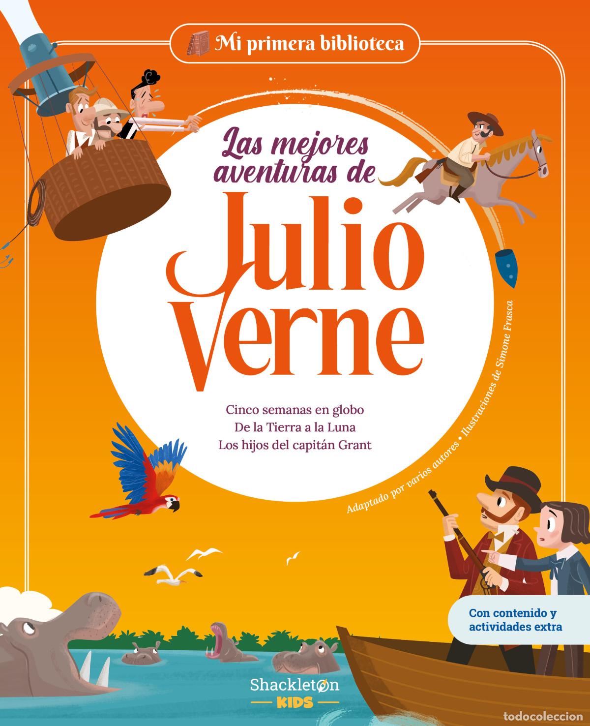 Libros: LAS MEJORES AVENTURAS DE JULIO VERNE. VOL. 2 - Marconi, Sara