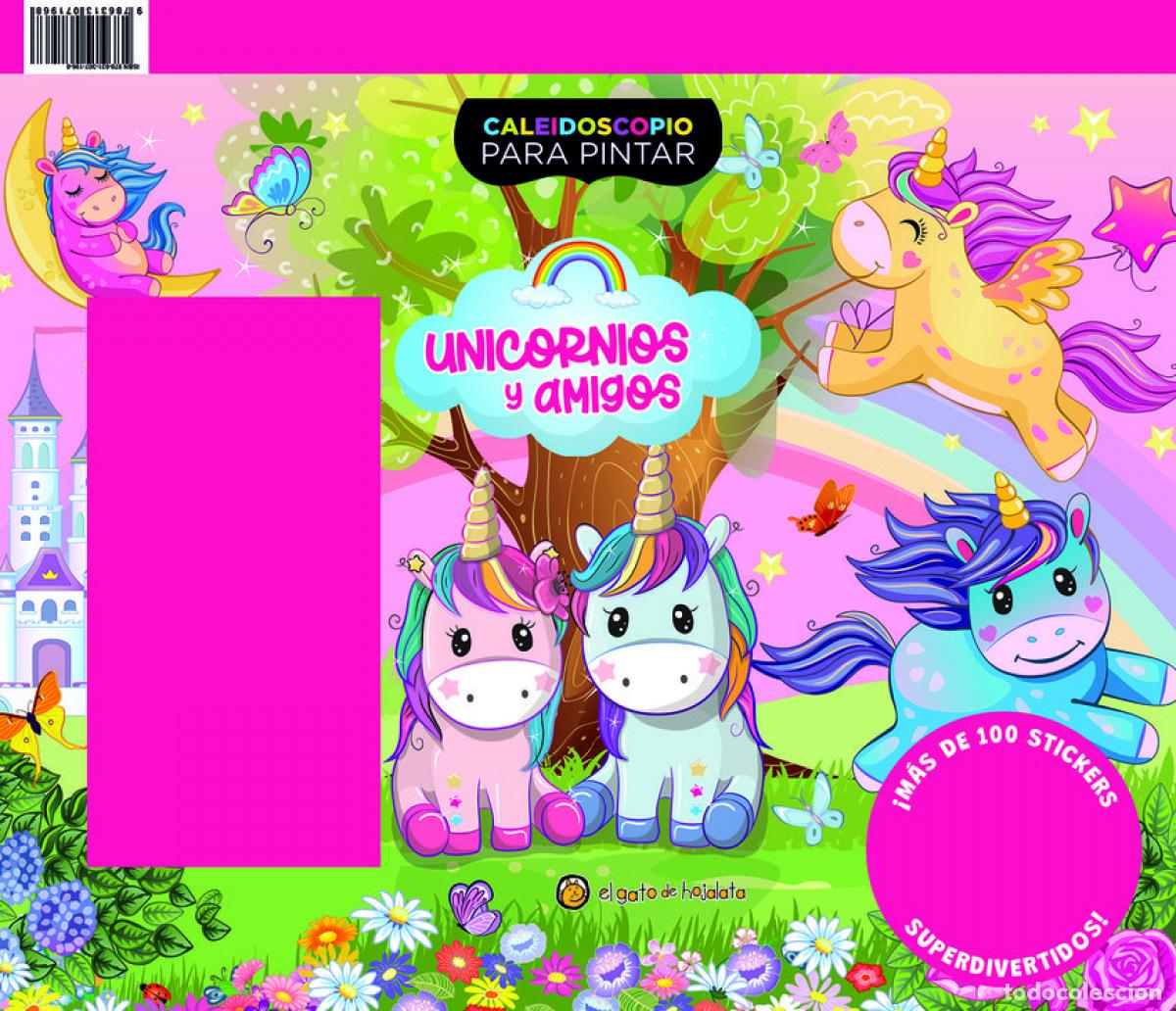 Libros: UNICORNIOS Y AMIGOS (&rdquo;CALEIDOSCOPIO PARA PINTAR&rdquo;) - AA.VV.