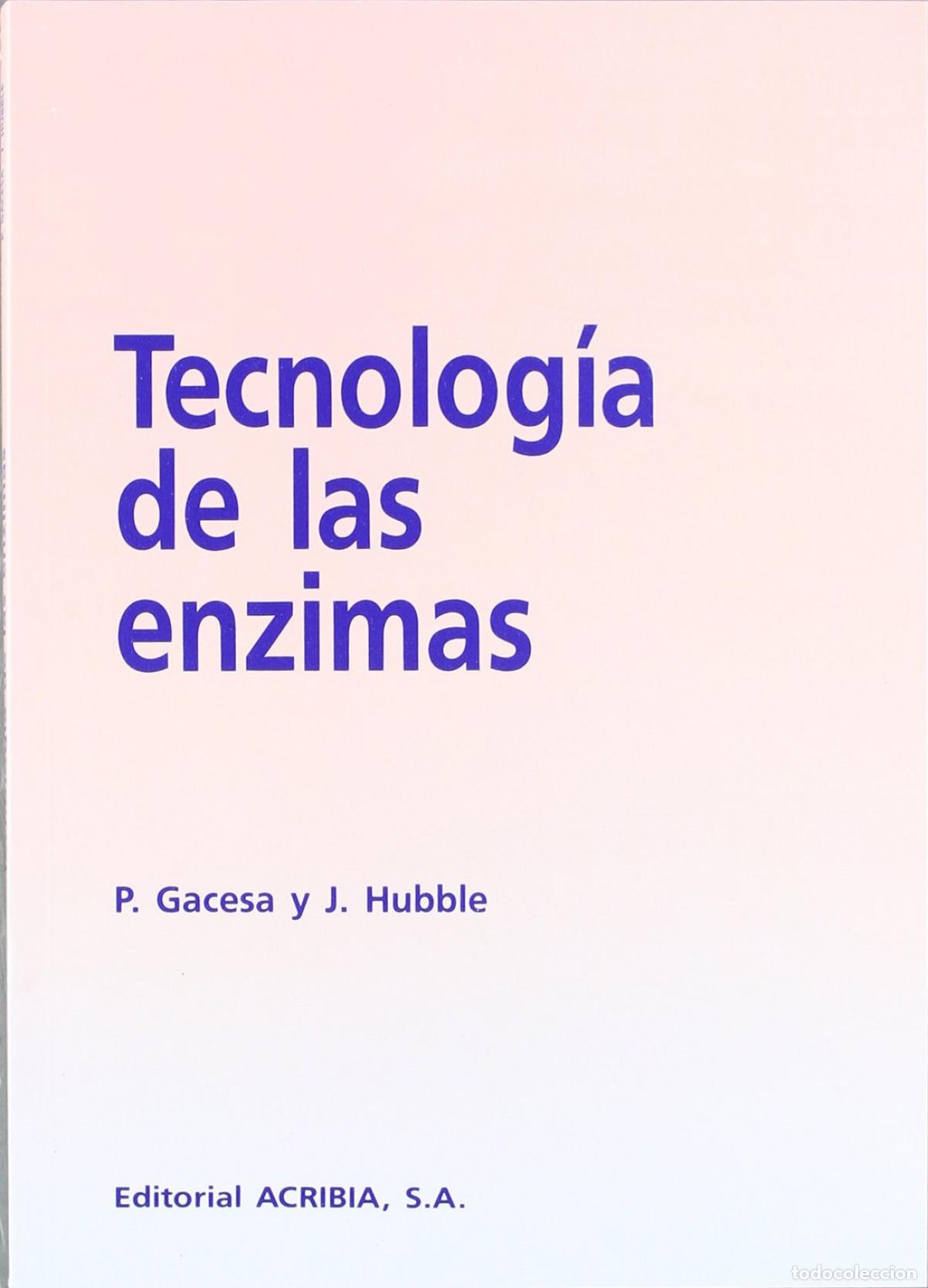 Livros: TECNOLOG&Iacute;A DE LAS ENZIMAS - Gacesa, P