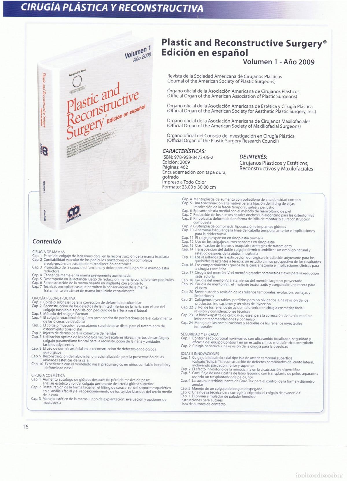 Livros: PLASTIC AND RECONSTRUCTIVE SURGERY.(VOL.I) - VV.AA.