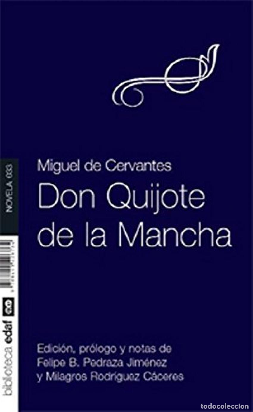Libros: DON QUIJOTE DE LA MANCHA - Cervantes, Muguel