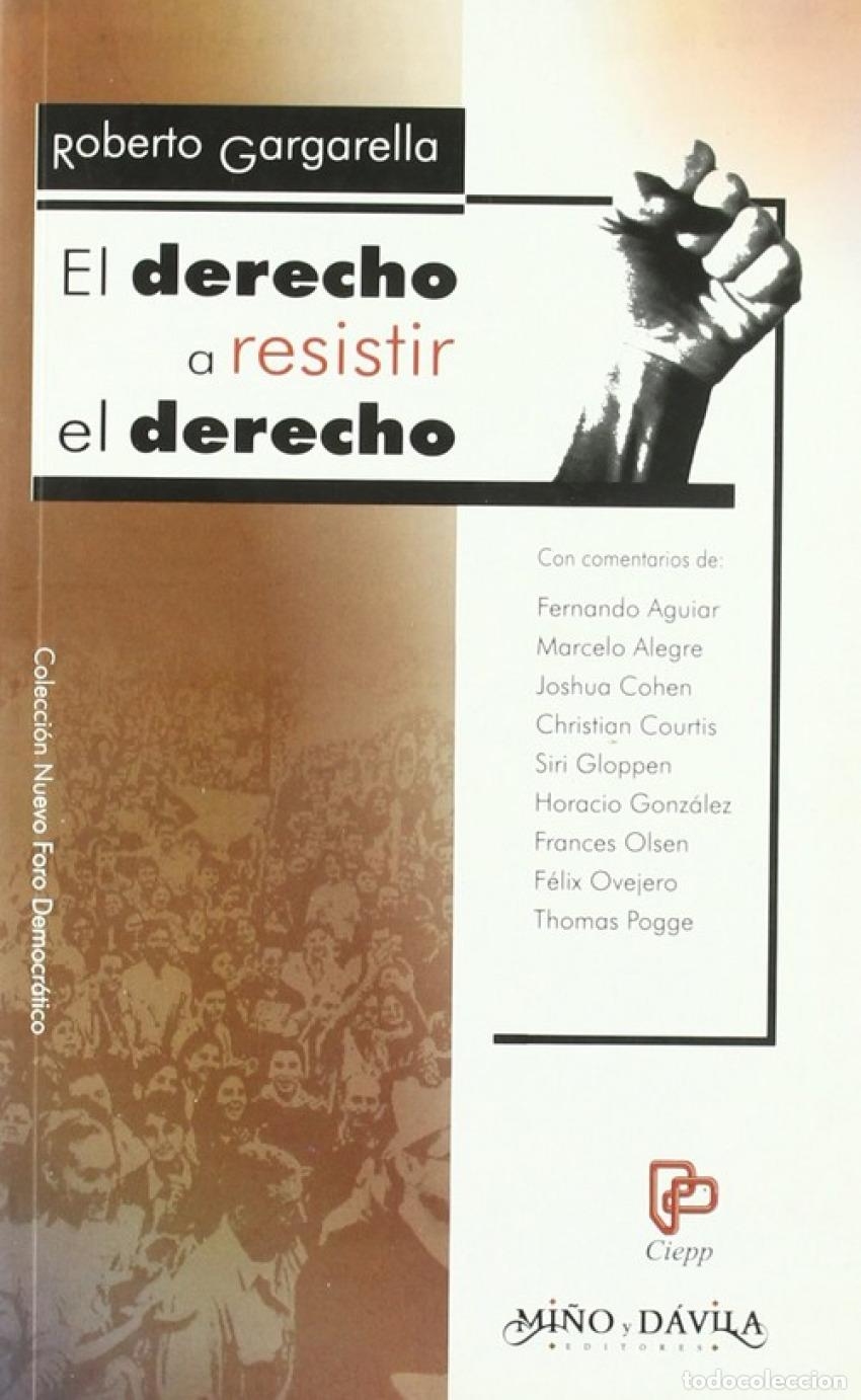 Libros: DERECHO A RESIDIR EL DERECHO - Gargarella, Roberto