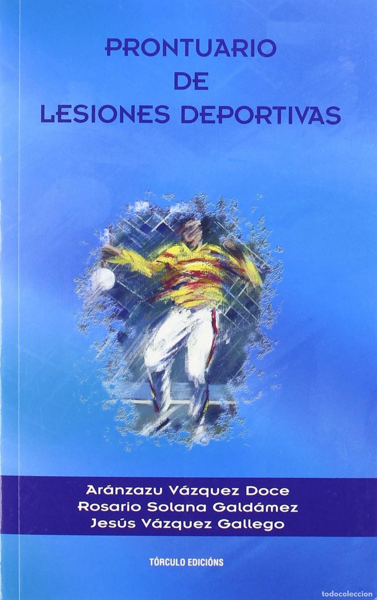 books: PRONTUARIO DE LESIONES DEPORTIVAS - VV.AA.