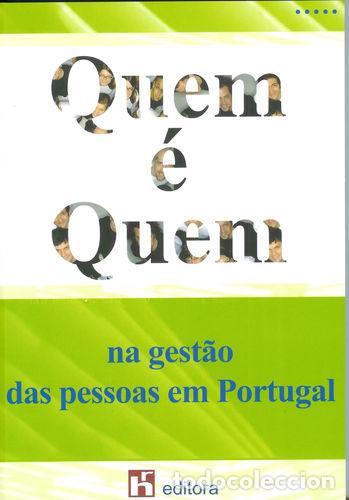 Libros: QUEM &Eacute; QUEM NA GEST&Atilde;O DAS PESSOAS EM PORTUGAL - EDITORA RH