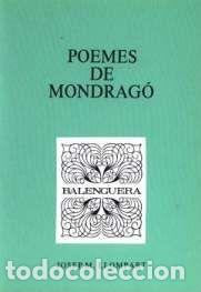 Libros: POEMES DE MONDRAGO - Llompart, Josep M