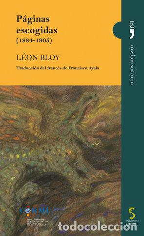 Libros: PAGINAS ESCOGIDAS 1884 1905 - BLOY, LEON