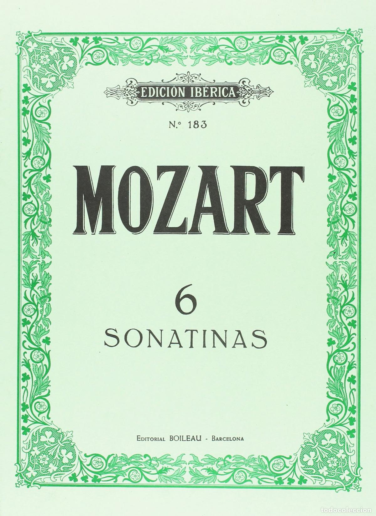 Libros: SEIS SONATINAS VIENESAS - MOZART, Wolfgang Amadeus