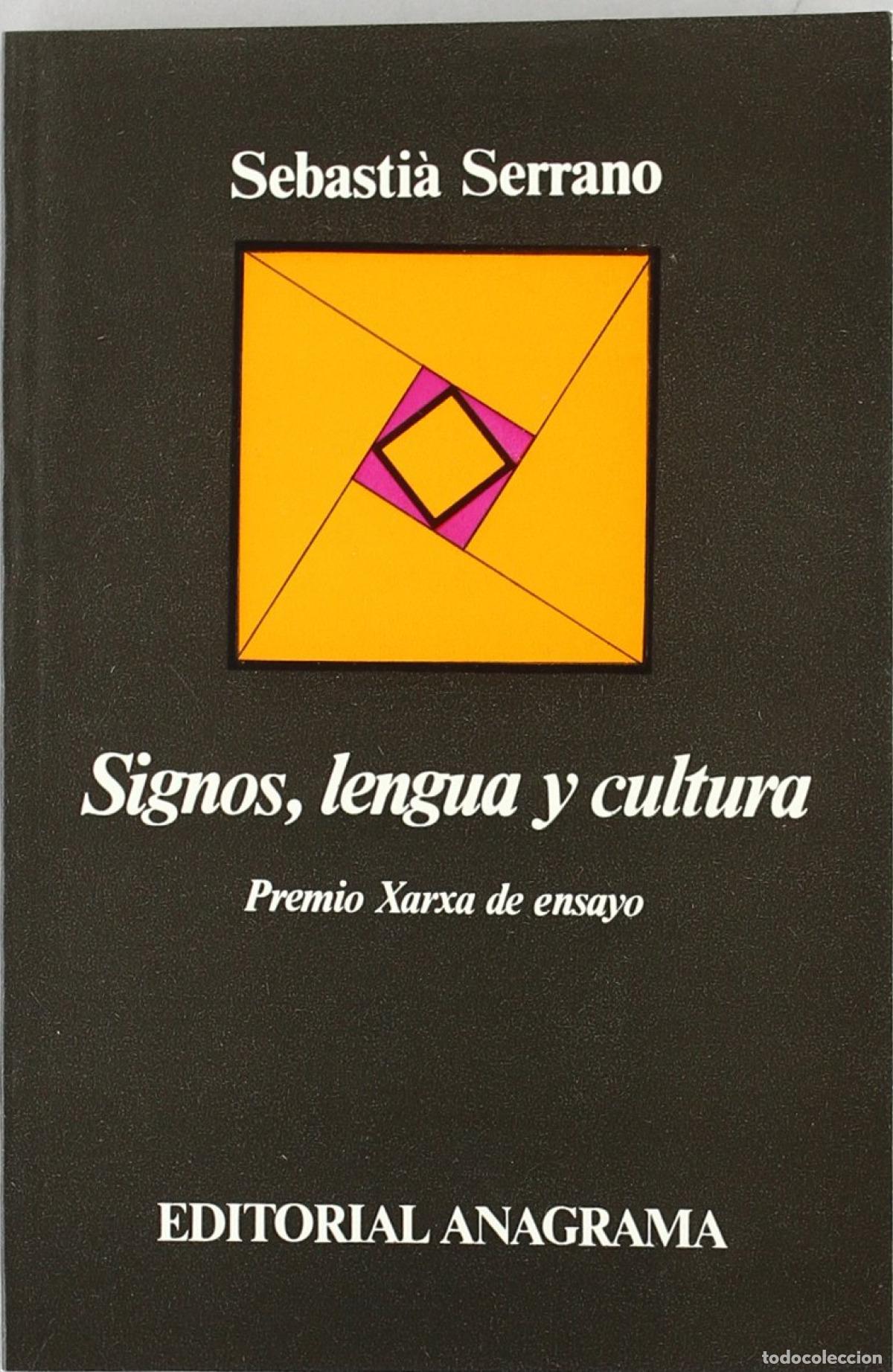 Libros: SIGNOS, LENGUA Y CULTURA - Serrano, Sebasti&aacute;n