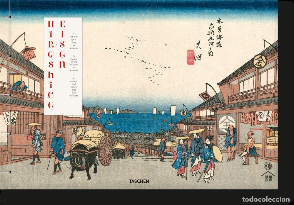 Libros: HIROSHIGE EISEN THE SIXTY NINE STATIONS ALONG THE KISOKA - MARKS, ANDREAS