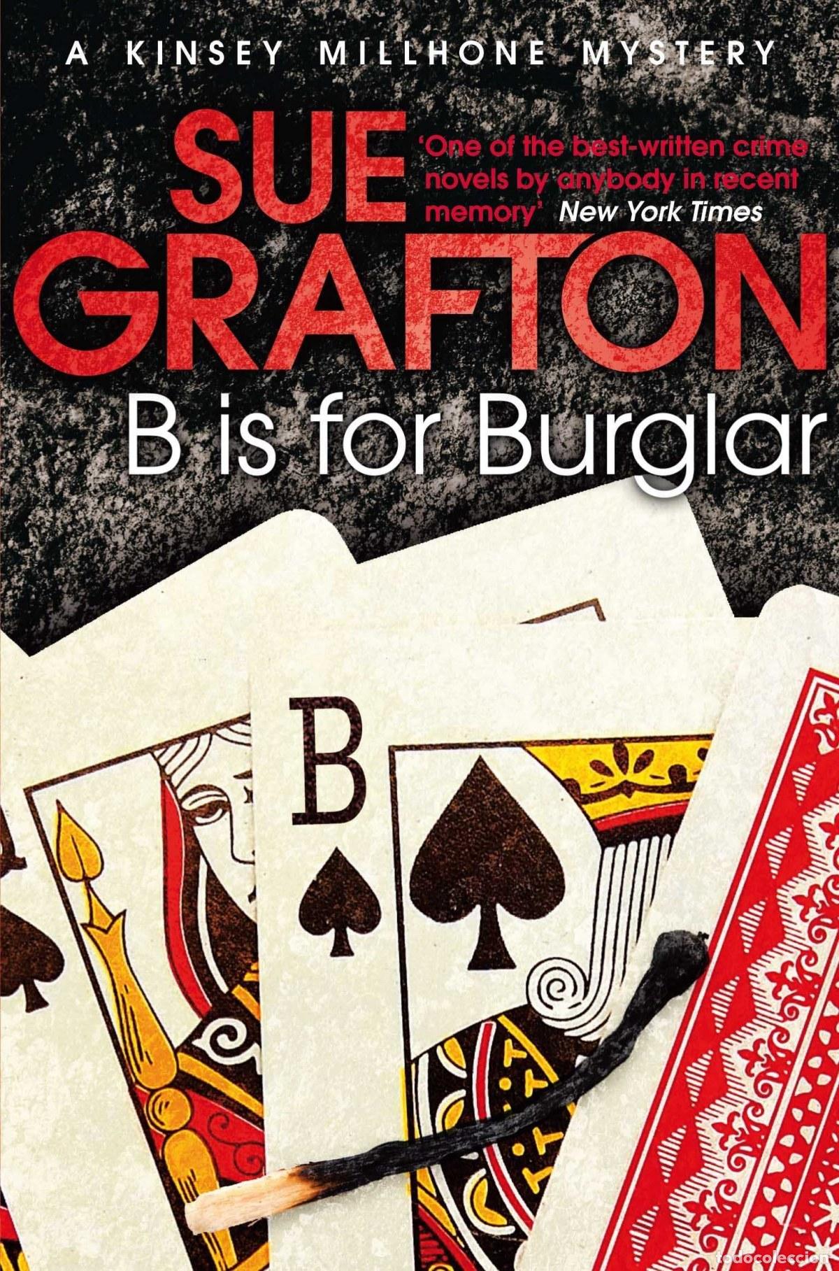 Livros: B IS FOR BURGLAR - Grafton, Sue