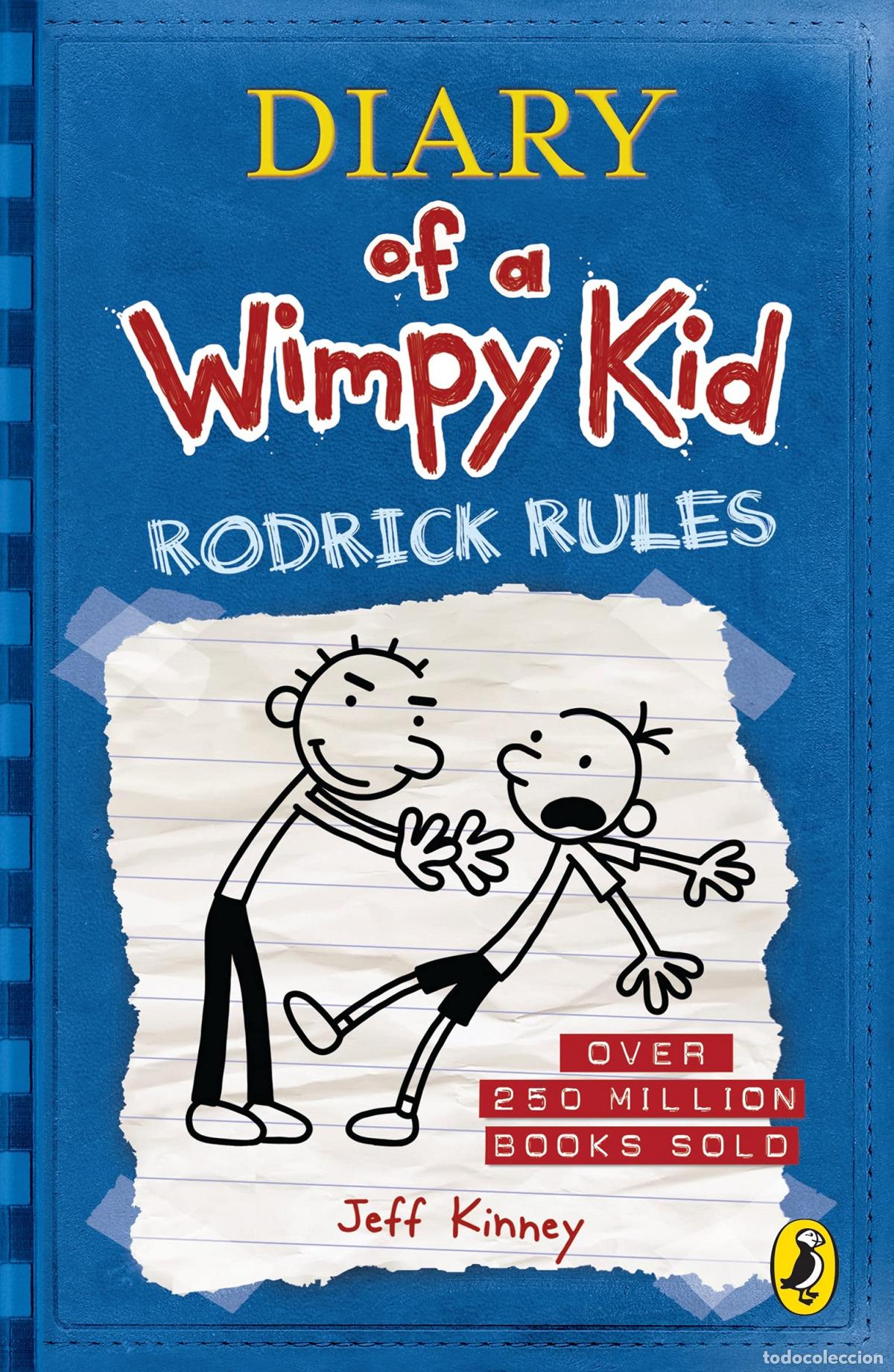 Livros: DIARY OF A WIMPY KID 2. RODRICK RULES - Kinney, Jeff