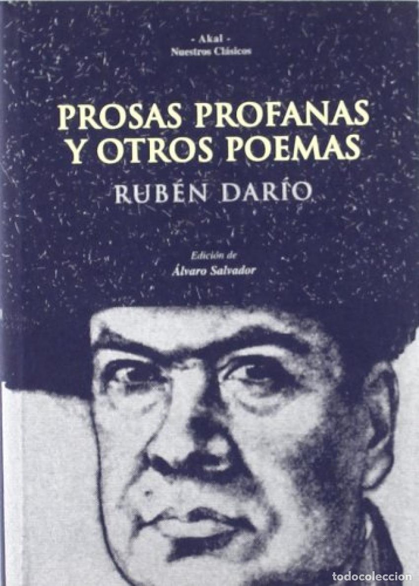 Livres: PROSAS PROFANAS Y OTROS POEMAS - Dar&iacute;o, Rub&eacute;n