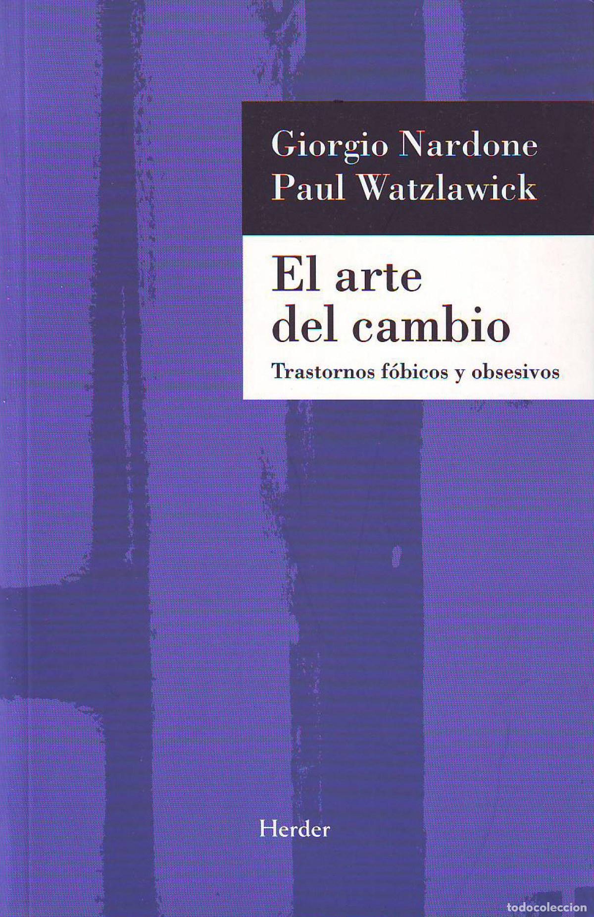 Libros: EL ARTE DEL CAMBIO - Nardone, Giorgio