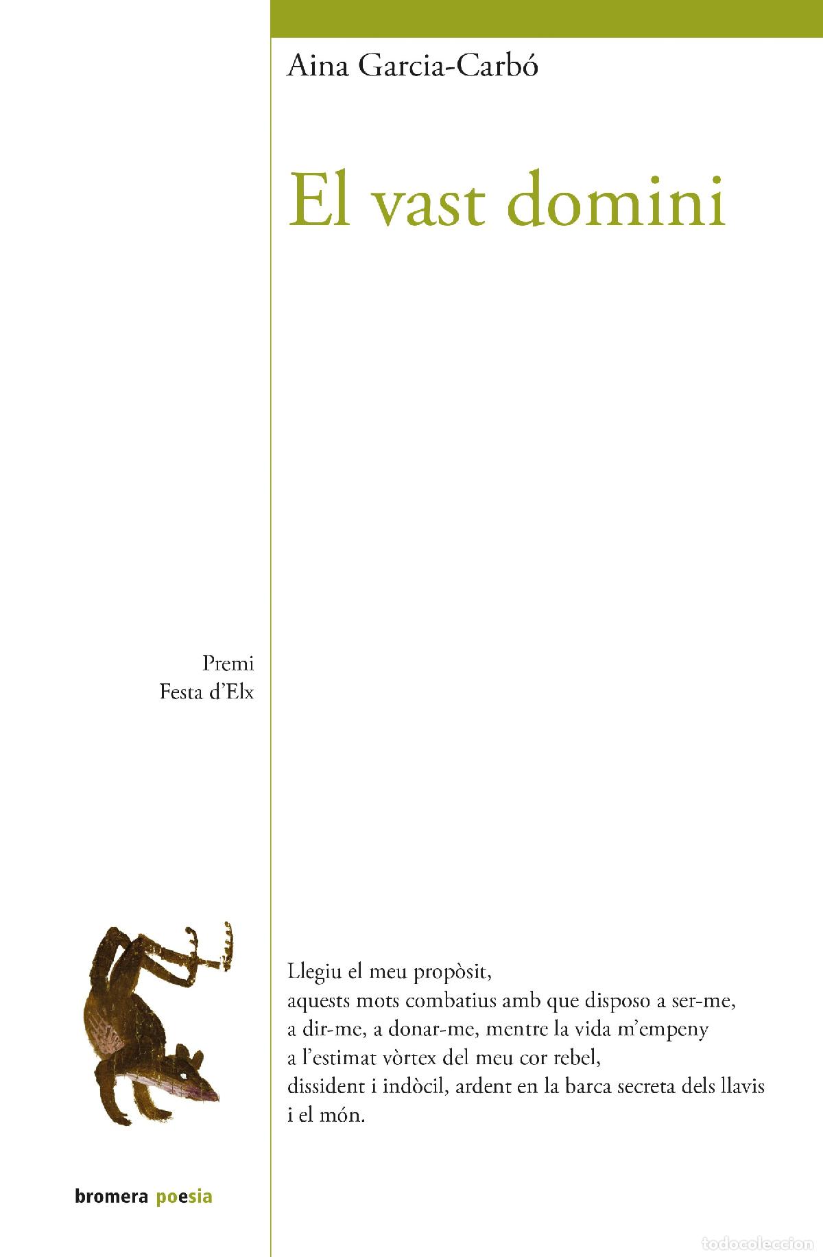 Libri: EL VAST DOMINI - Garcia carbo, Aina