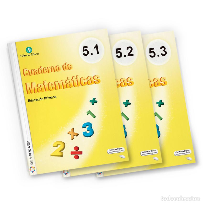 Libri: CUADERNOS MATEM&Aacute;TICAS 5&ordm;PRIMARIA TODOS A UNA - VV.AA. [Libro de texto]