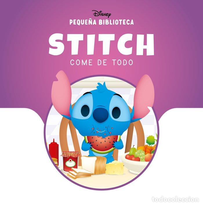 Libros: PEQUE&Ntilde;A BIBLIOTECA DISNEY STITCH COME DE TODO - DISNEY