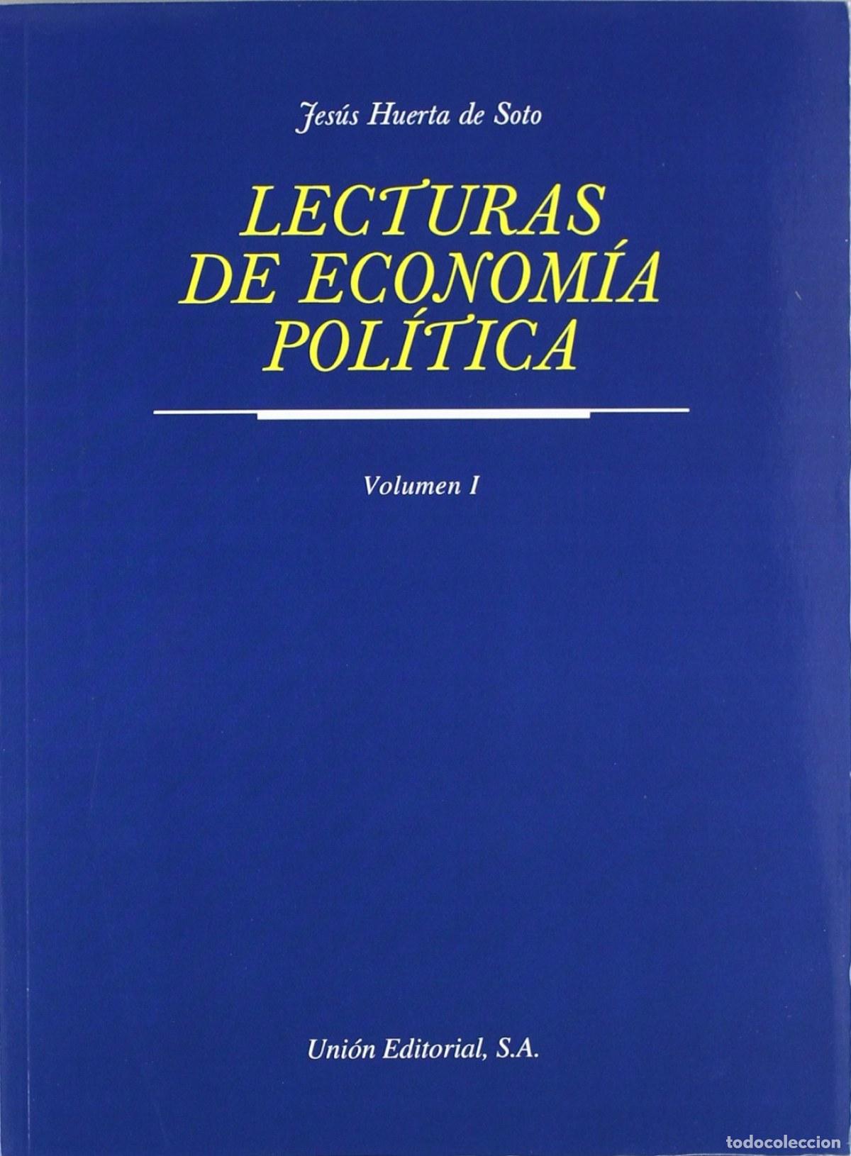 Livros: LECTURAS DE ECONOMIA POLITICA TOMO 1 - Huerta De Soto