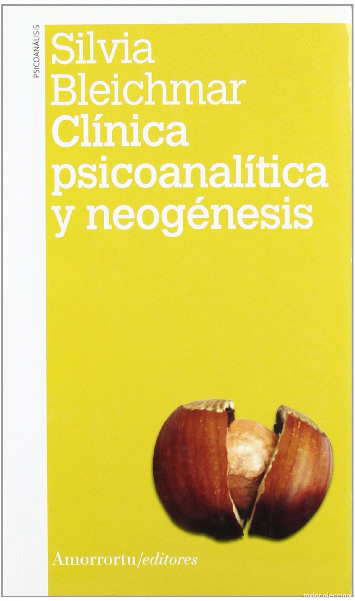 Livros: CLINICA PSICOANALITICA Y NEOGENESIS - Bleichmar Silvia