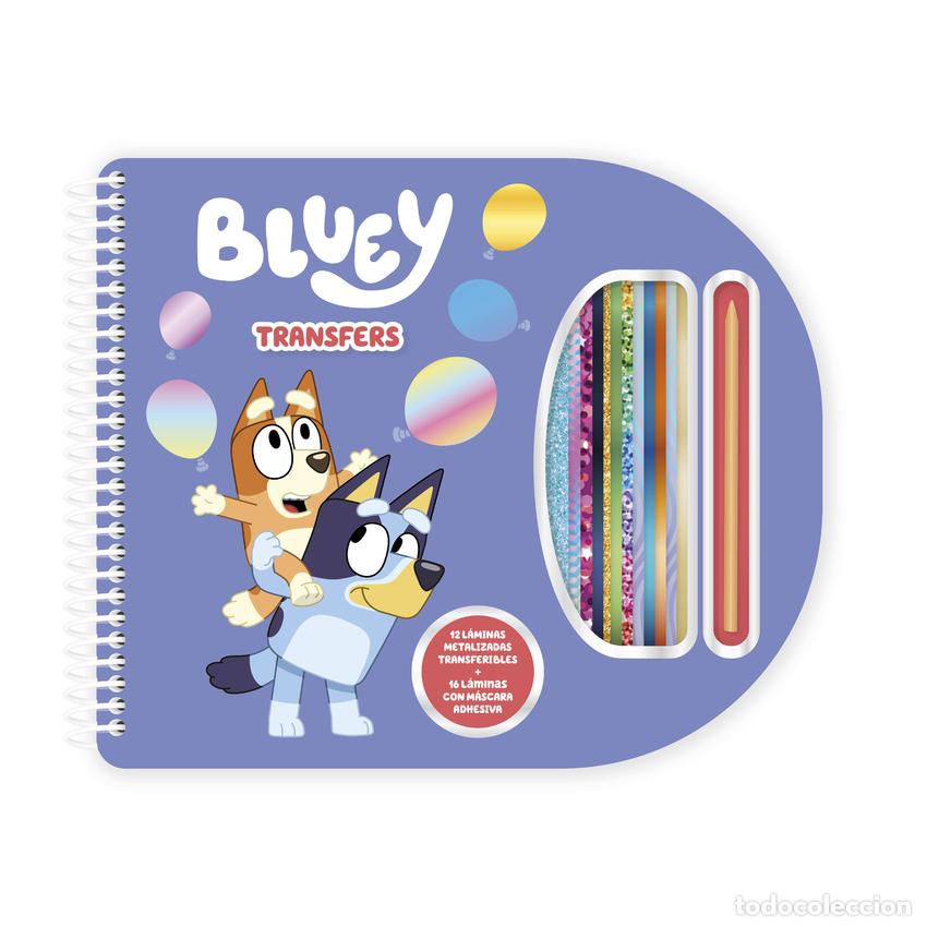 Libros: BLUEY TRANSFERS - LIBRETA ESPIRAL - Imagiland