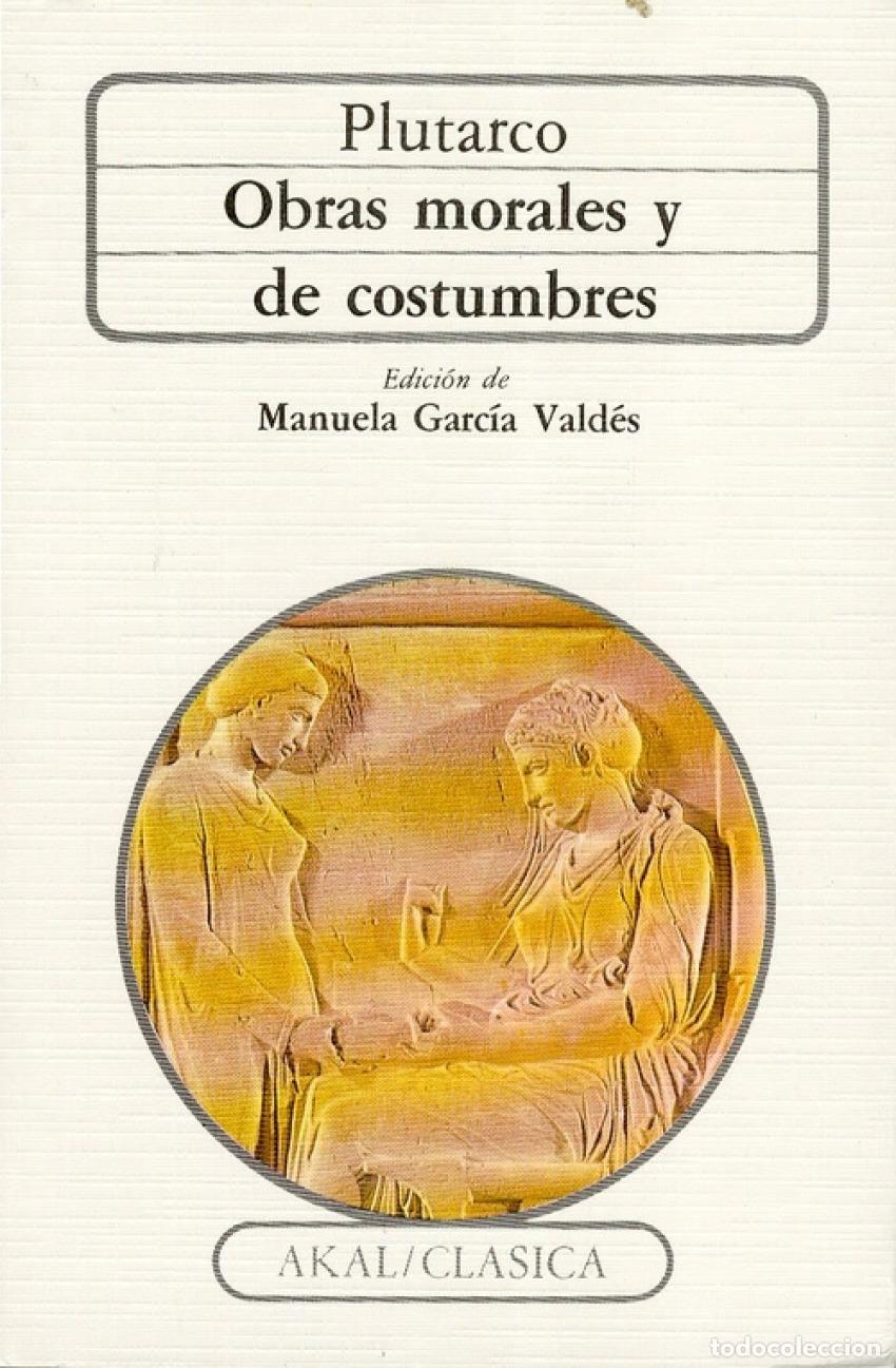 Livros: OBRAS MORALES Y DE COSTUMBRES - Plutarco