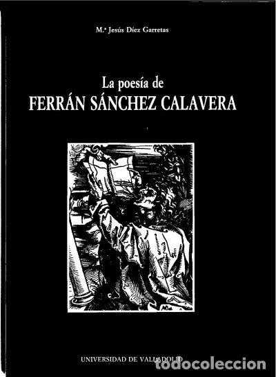 Livros: POESIA DE FERRAN SANCHEZ CALAVERA, LA - Diez Garretas, Maria Jesus