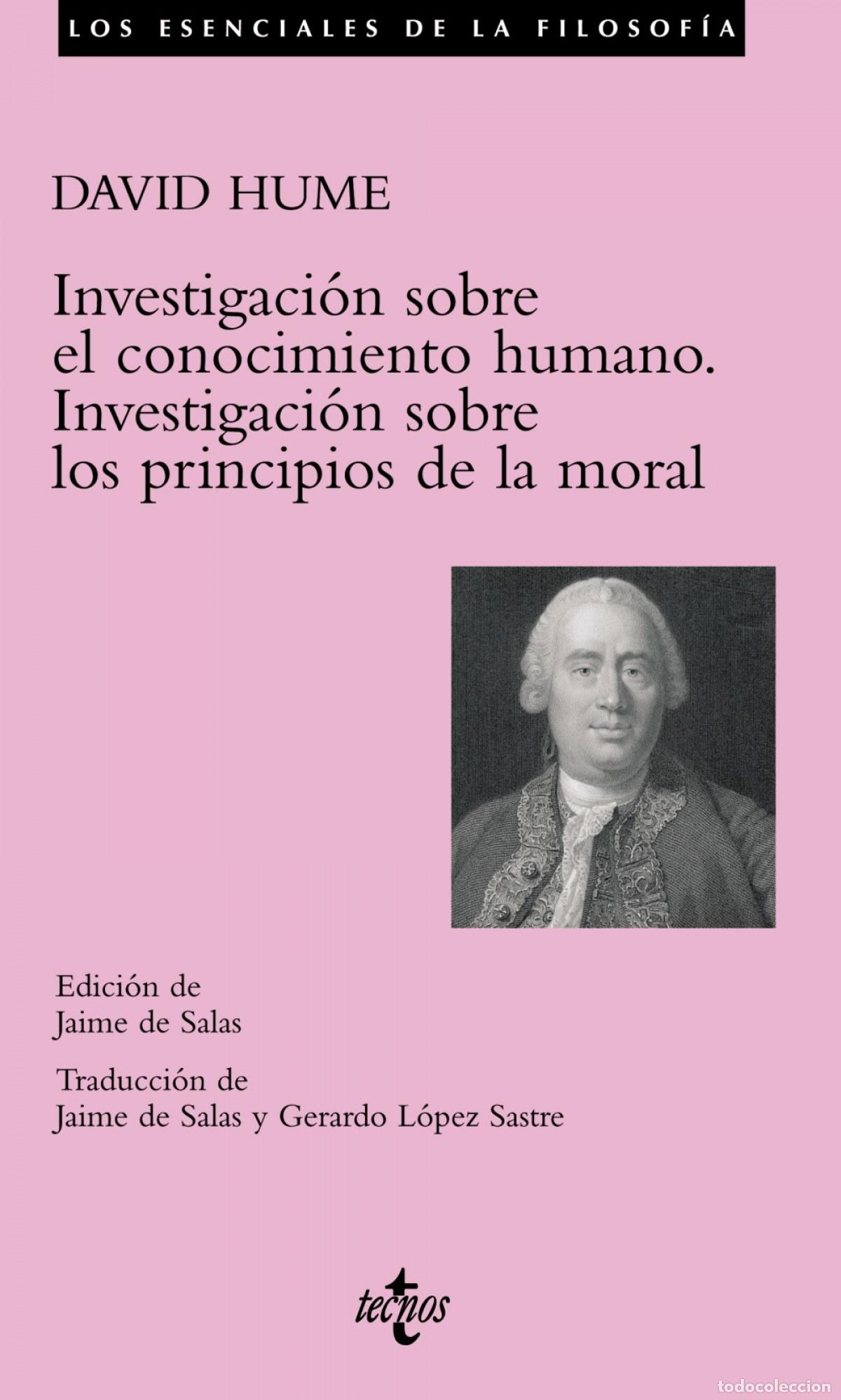 Livros: INVESTIGACI&Oacute;N SOBRE EL CONOCIMIENTO HUMANO. INVESTIGACI&Oacute;N SOBRE LOS PRINCIPIOS DE LA MORAL - VV.AA.