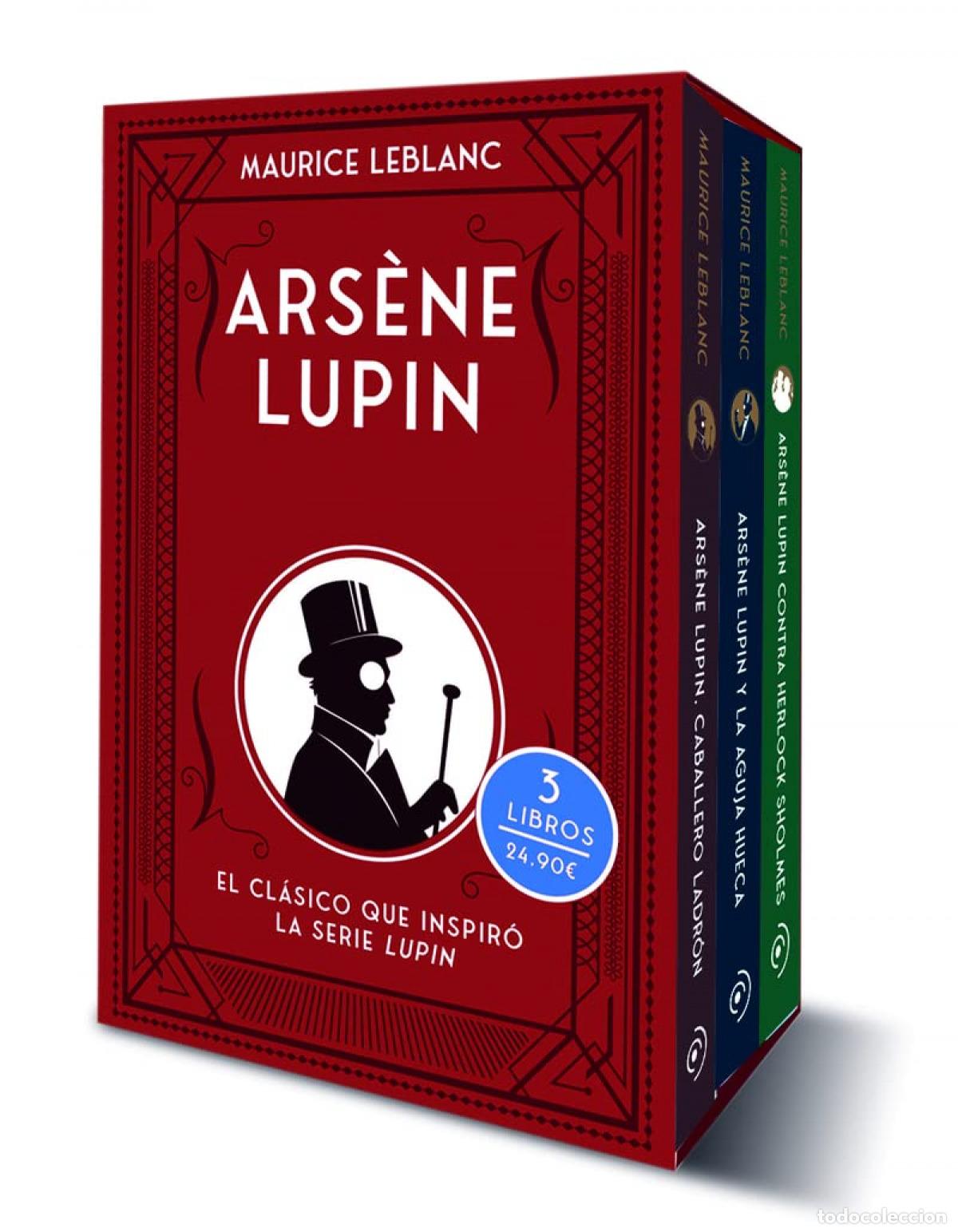 Libri: ESTUCHE COLECCI&Oacute;N ARS&Egrave;NE LUPIN - Leblanc, Maurice