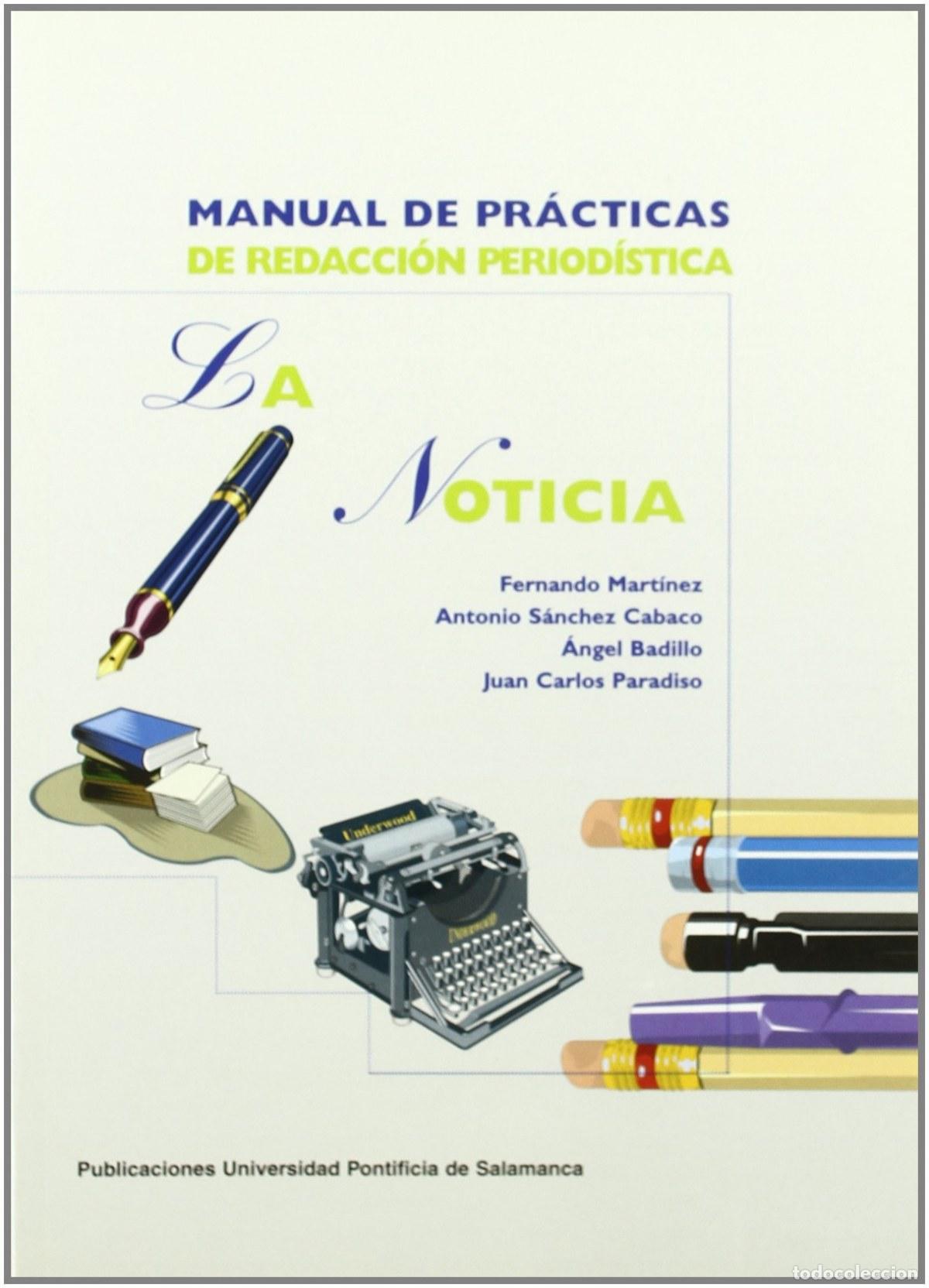 Livros: MANUAL DE PRACTICAS DE REDACCION PERIODISTICA - VV.AA.