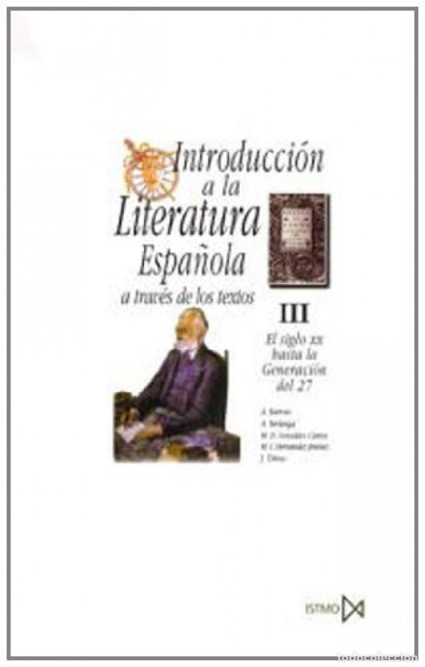 books: INTRODUCCI&Oacute;N A LA LITERATURA ESPA&Ntilde;OLA DEL SIGLO XX HASTA 1927 - Barroso