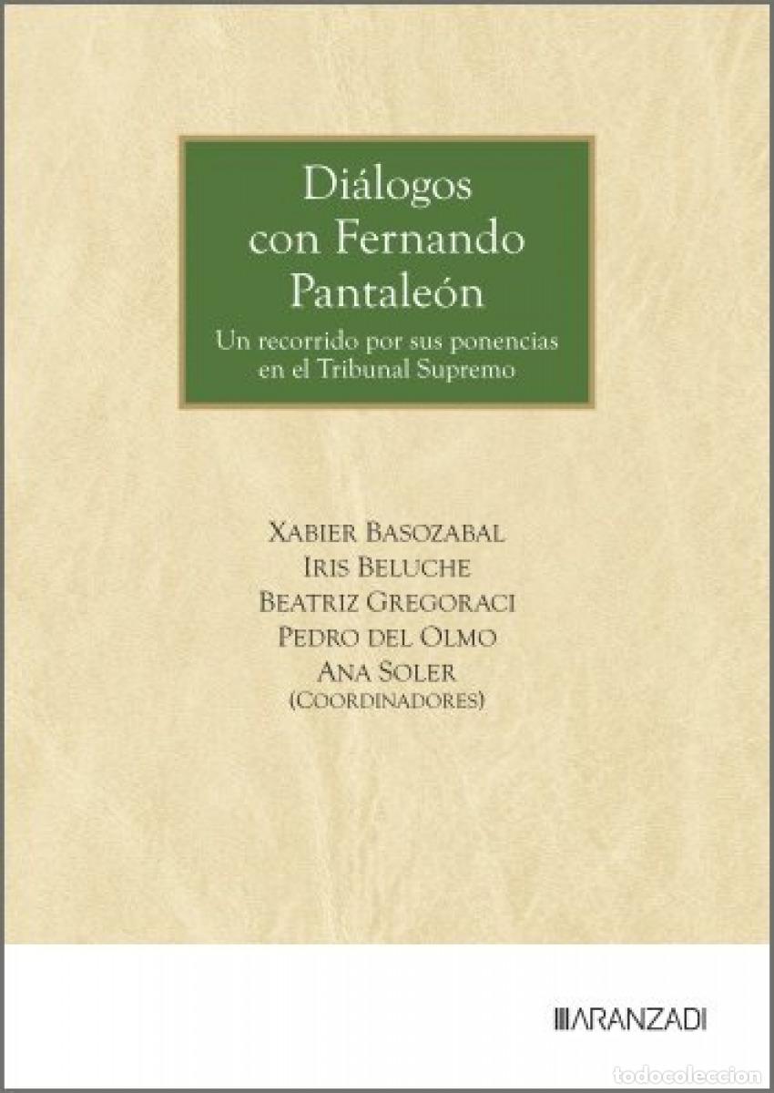 Libros: DI&Aacute;LOGOS CON FERNANDO PANTALE&Oacute;N - VV.AA.
