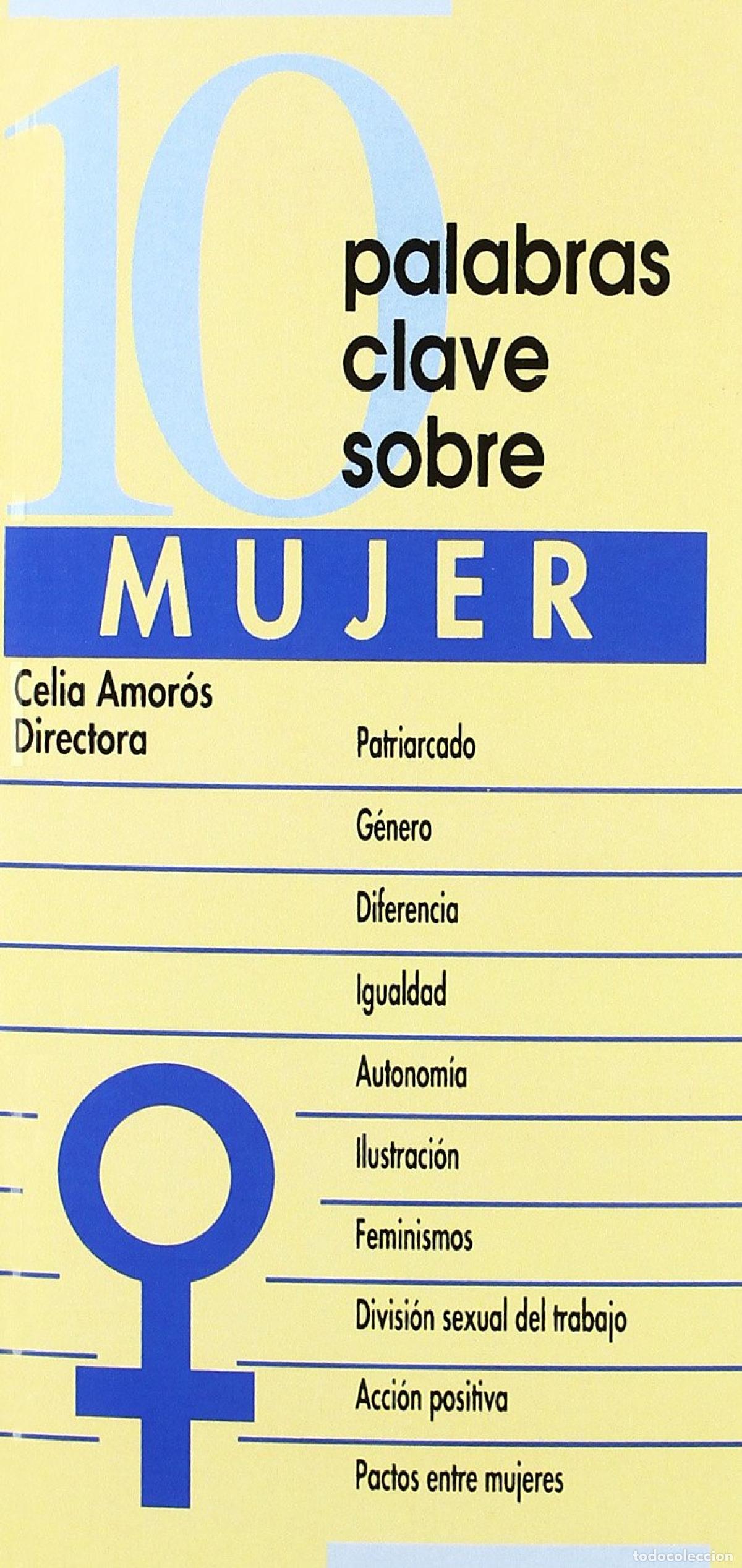 Libros: 10 PALABRAS CLAVE SOBRE MUJER - Amor&oacute;s Puente (dir ), Celia