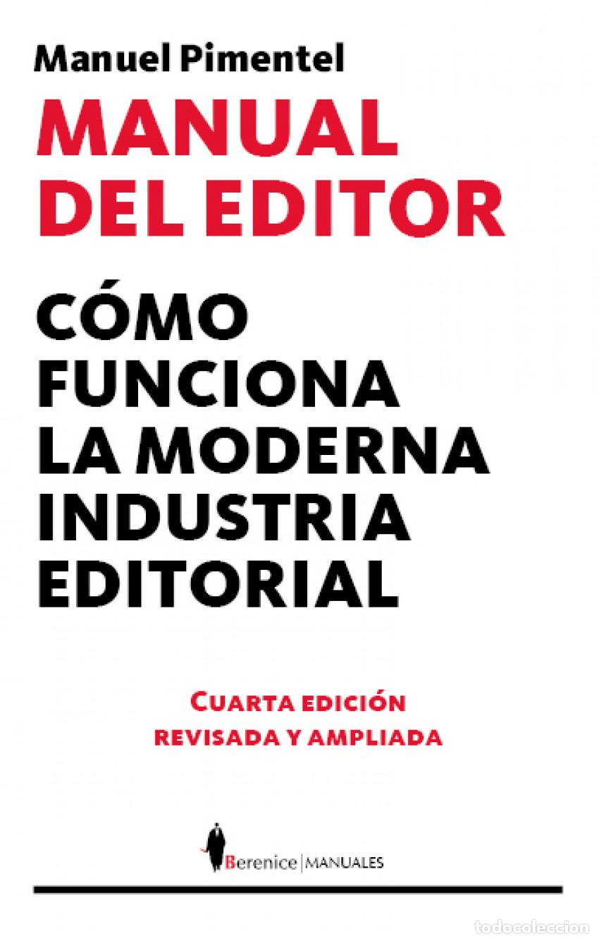 Livros: MANUAL DEL EDITOR - Manuel Pimentel