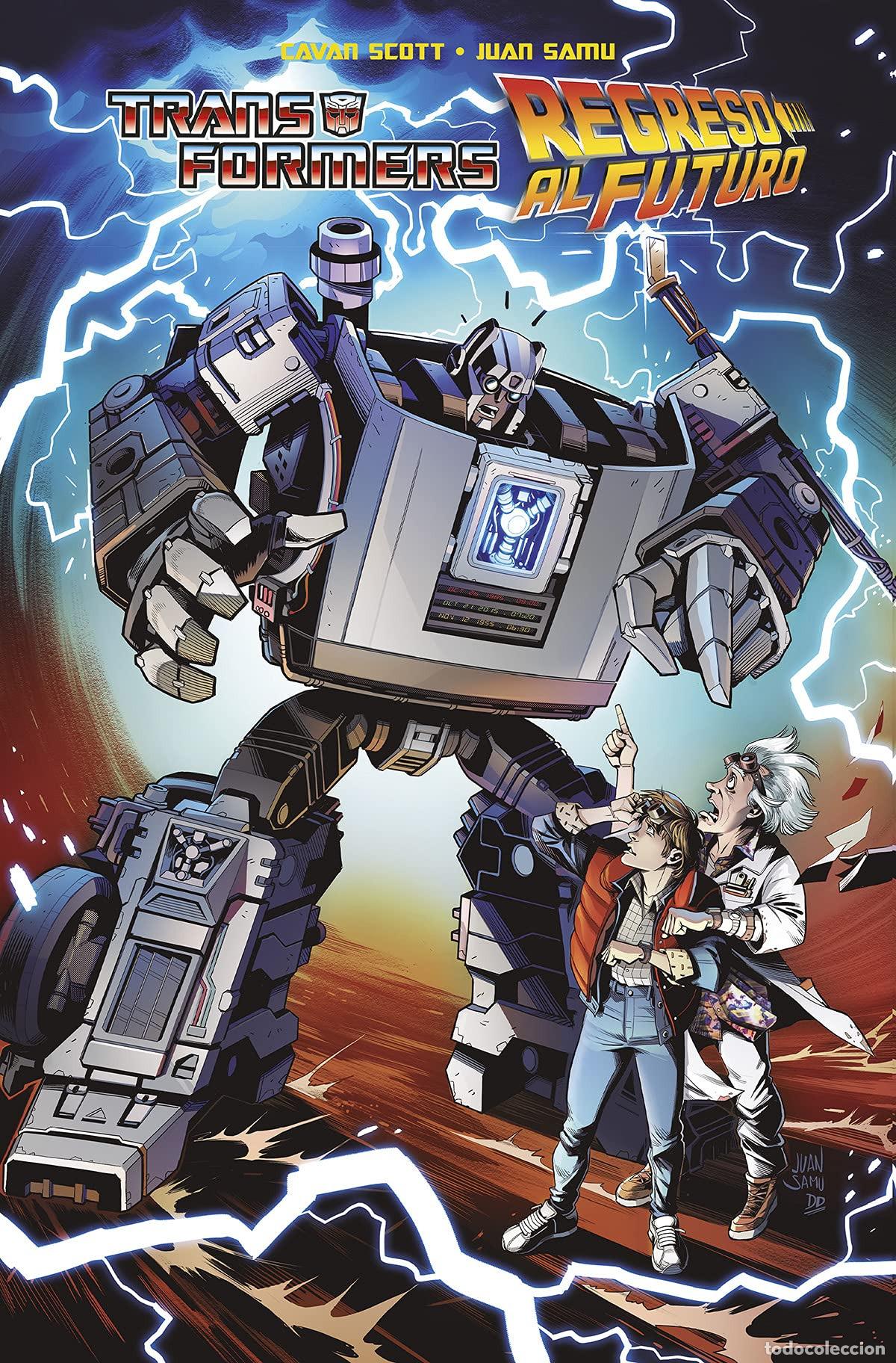 Libros: TRANSFORMERS / REGRESO AL FUTURO - SCOTT, CAVAN