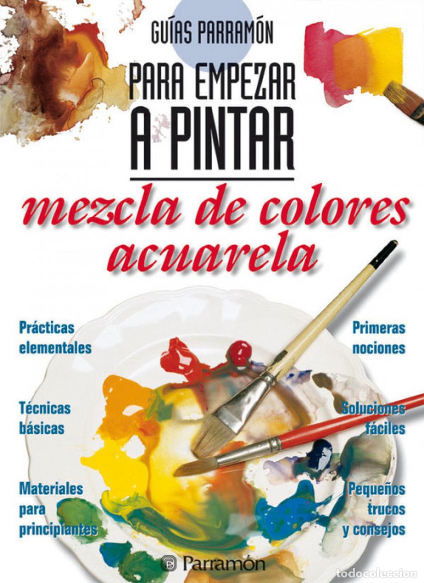 Libros: MEZCLA DE COLORES ACUARELA - Manrique