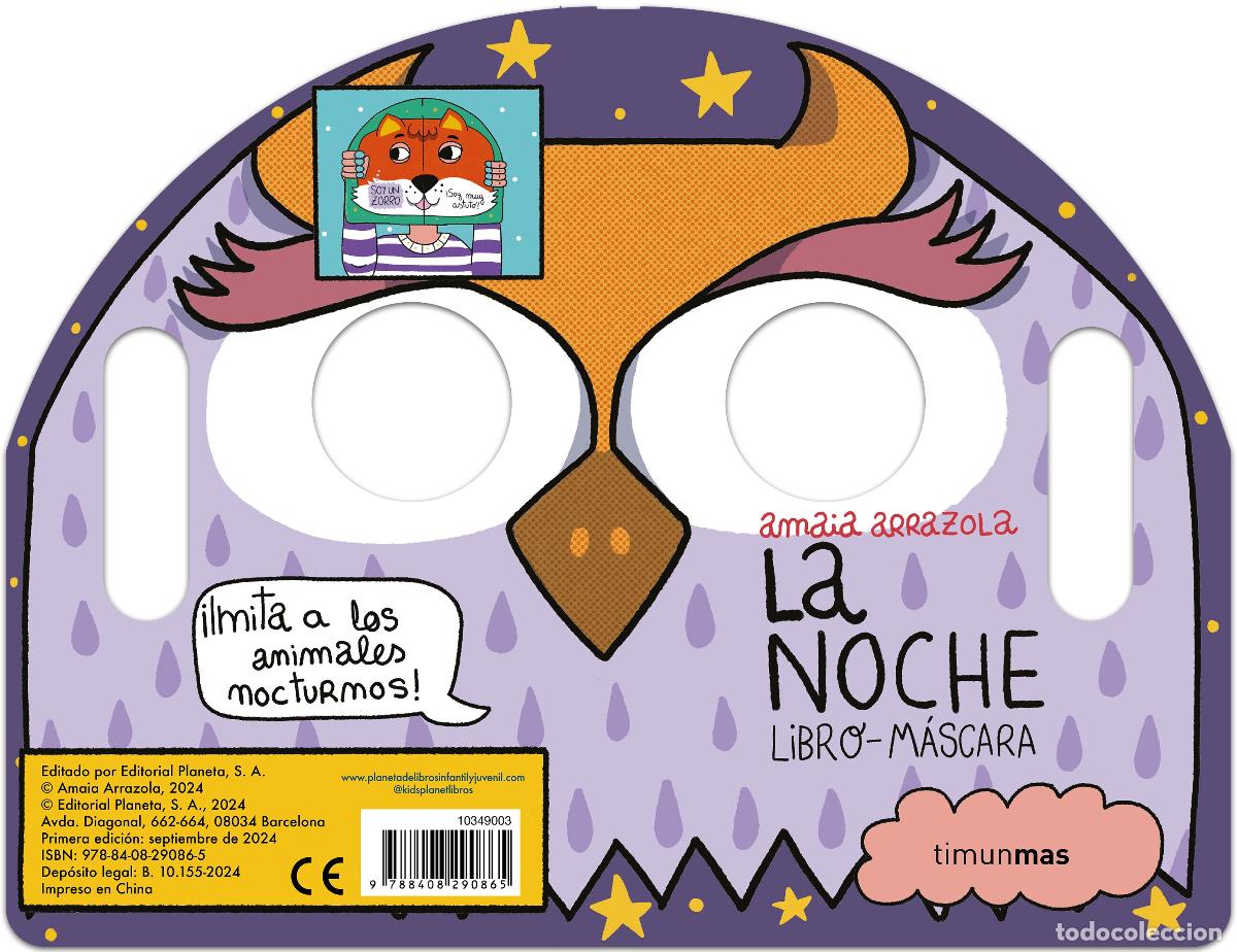 Libros: LA NOCHE. LIBRO-M&Aacute;SCARA - Arrazola, Amaia