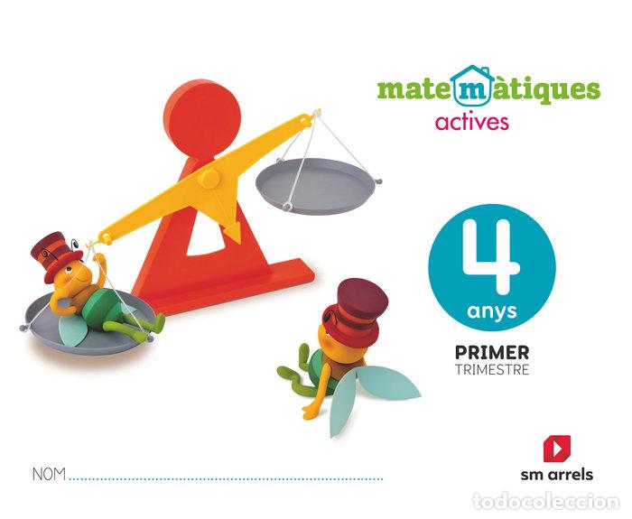 Livros: MATEMATIQUES ACTIVES. 4 ANYS - BERNABEU RUIZ, JAVIER