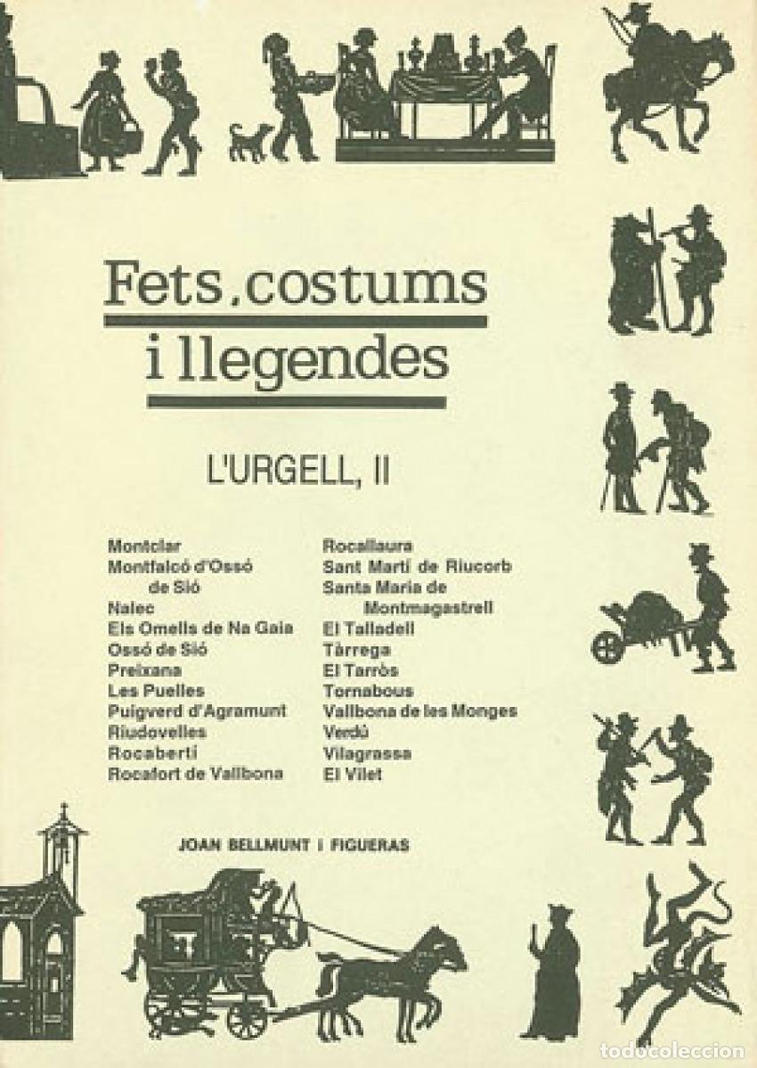 books: L'URGELL II - Bellmunt Figueras, Joan