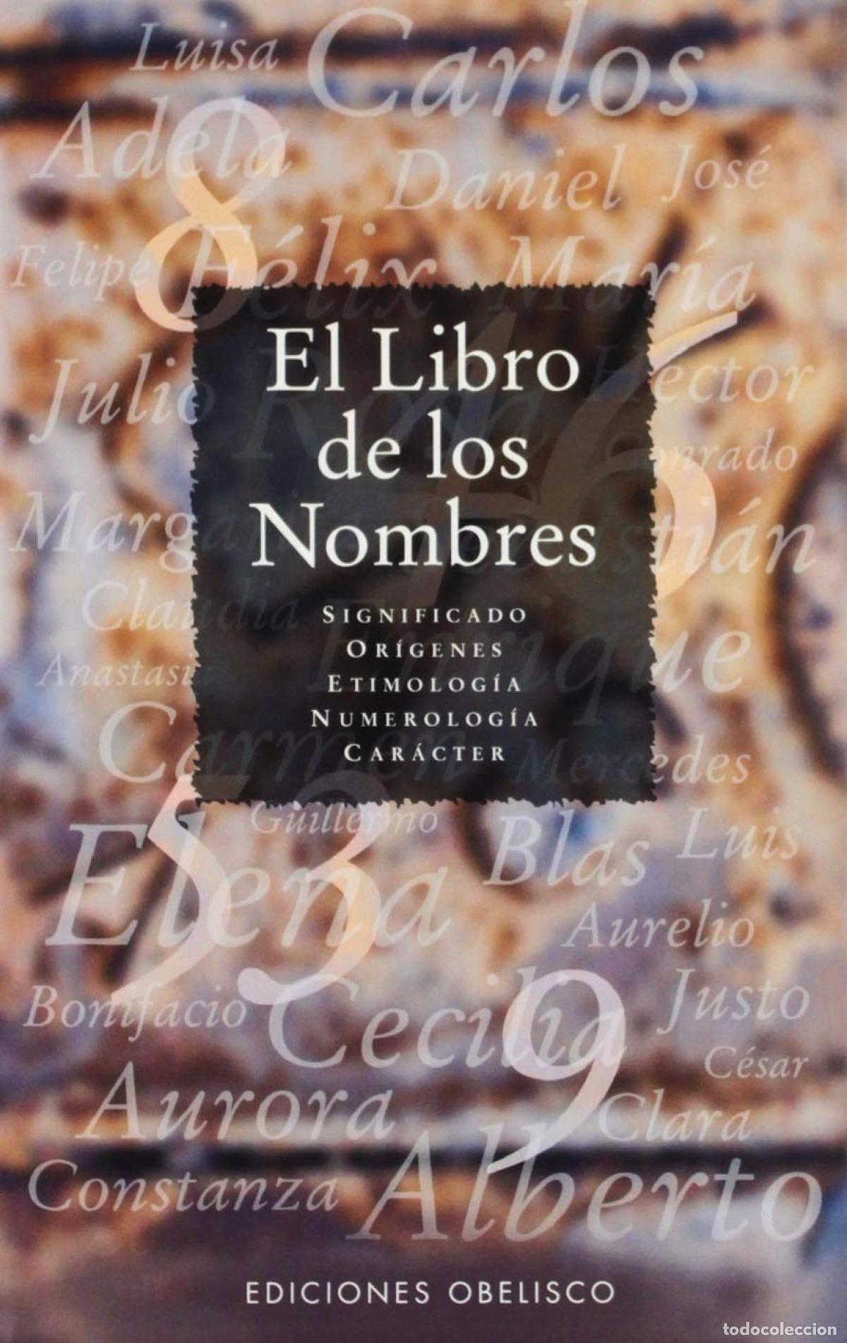 Livros: LIBRO DE LOS NOMBRES, EL - VV.AA.