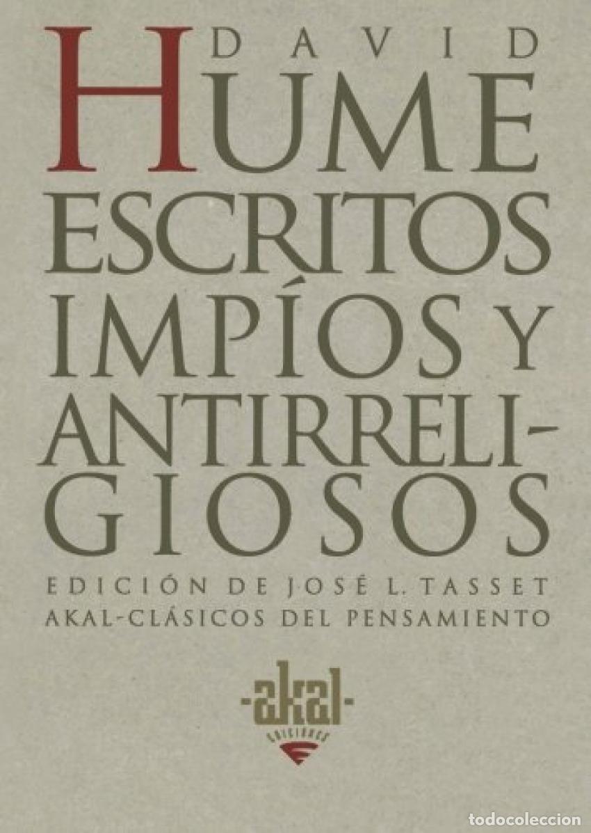 Livros: ESCRITOS IMPIOS Y ANTIRRELIGIOSOS - Hume, David