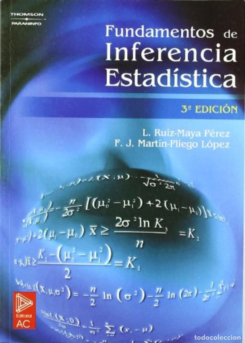 books: FUNDAMENTOS DE INFERENCIA ESTADISTICA - VV.AA.