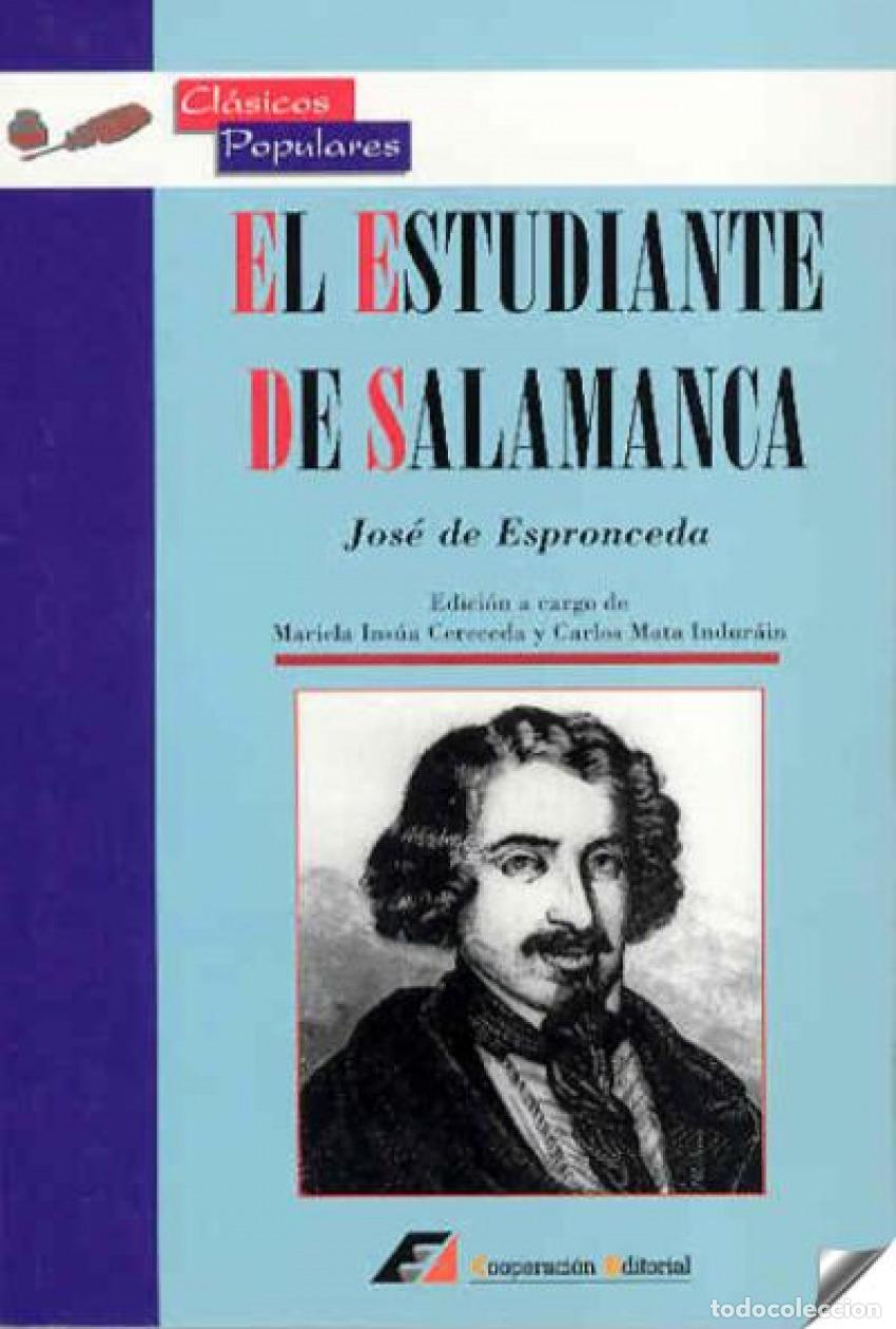 Livres: EL ESTUDIANTE DE SALAMANCA - ESPRONCEDA, JOSE DE