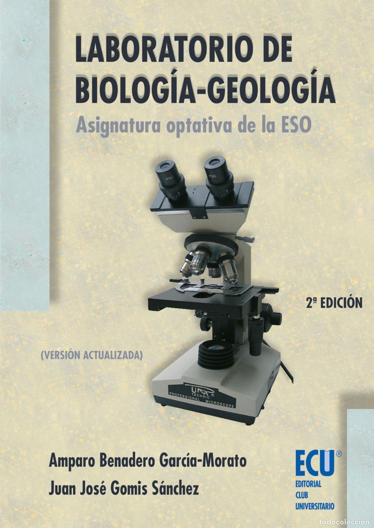 Libros: LABORATORIO DE BIOLOG&Iacute;A Y GEOLOG&Iacute;A - Benadero Garc&iacute;a Morato, Amparo