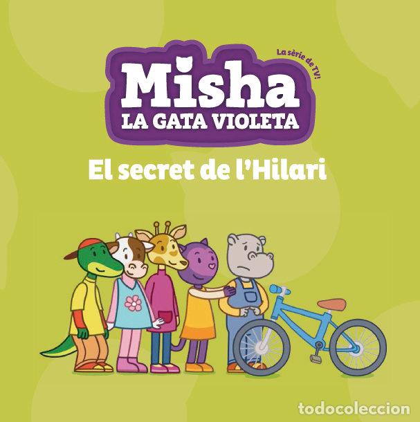 Libros: MISHA LA GATA VIOLETA 3. EL SECRET DE L'HILARI - .