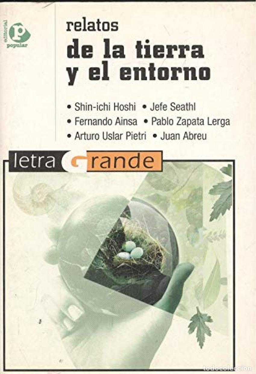 Libri: RELATOS DE LA TIERRA Y EL ENTORNO - Varios autores