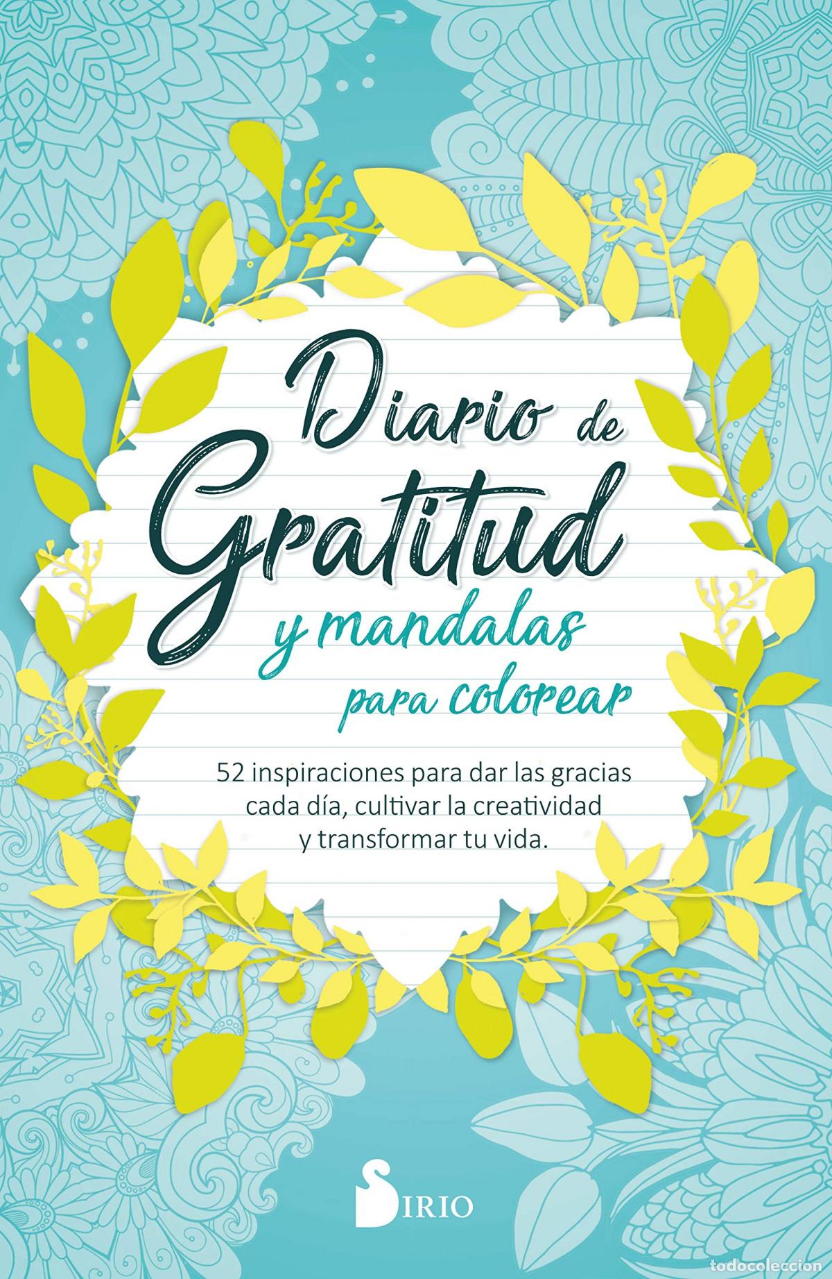Livros: DIARIO DE GRATITUD Y MANDALAS PARA COLOREAR - Press, Sirio