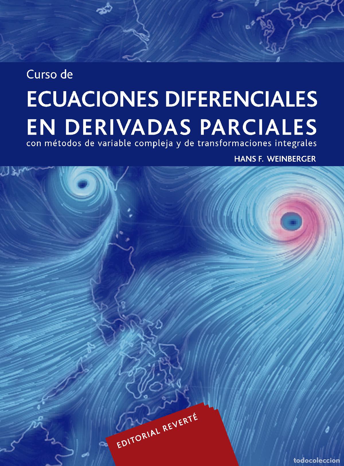 Livres: ECUACIONES DIFERENCIALES EN DERIVADAS PARCIALES - Weinberger, Hans F