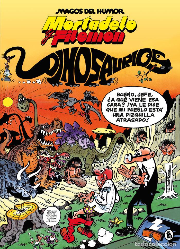 Libros: MORTADELO Y FILEMON DINOSAURIOS MAGOS DEL HUMOR - FRANCISCO IBA&Ntilde;EZ