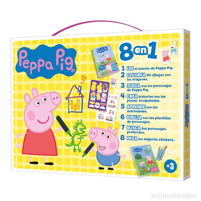 Libros: MALETIN 8 EN 1 PEPPA PIG - IMAGILAND