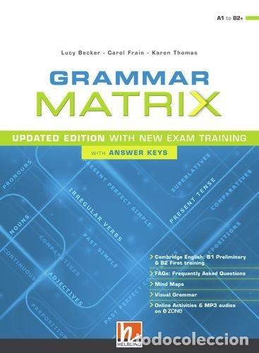 Libros: GRAMMAR MATRIX STUDENTS BOOK WITH ANSWER KEYS - VARIOS AUTORES