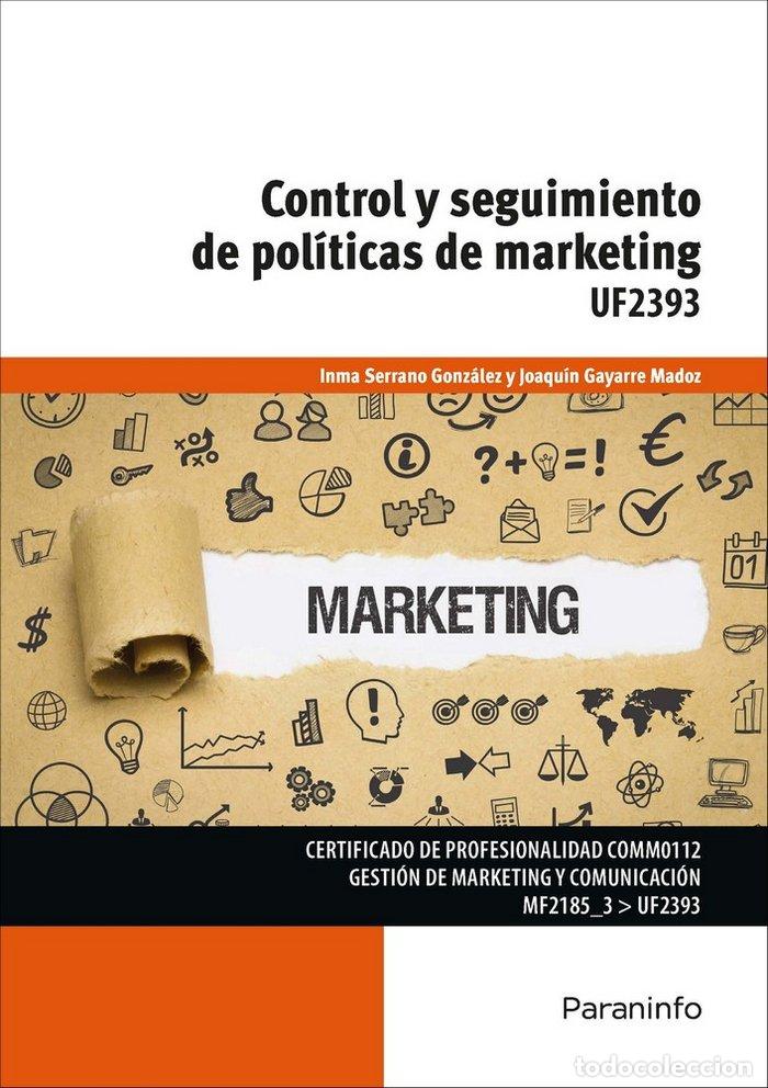 Libros: CONTROL Y SEGUIMIENTO DE POLITICAS DE MARKETING - GAYARRE MADOZ, JOAQUIN